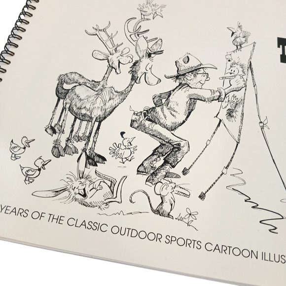 VTG The Snook Book Lot 1 & 2 by Jim Snook – Outdoor Sports Humor Cartoon Books - Picture 4 of 16